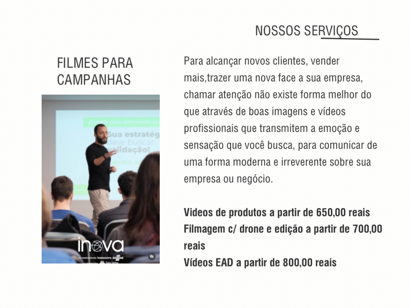 Foto do Sobre de Filmmaker e Fotografo Corporativo, Ramon Andrade, Florianópolis