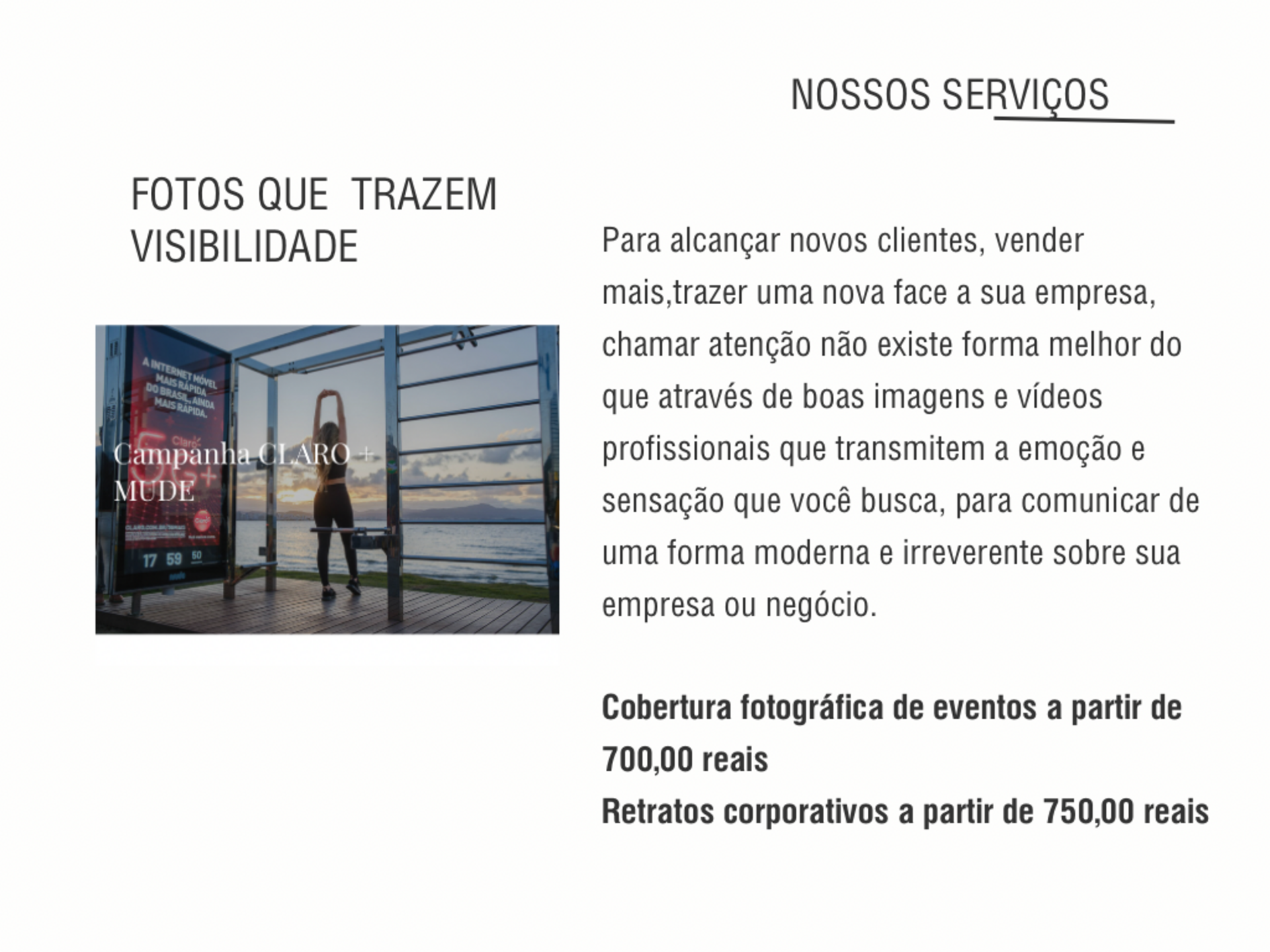 Foto do Sobre de Filmmaker Corporativo e Casamentos, Ramon Andrade, Florianópolis