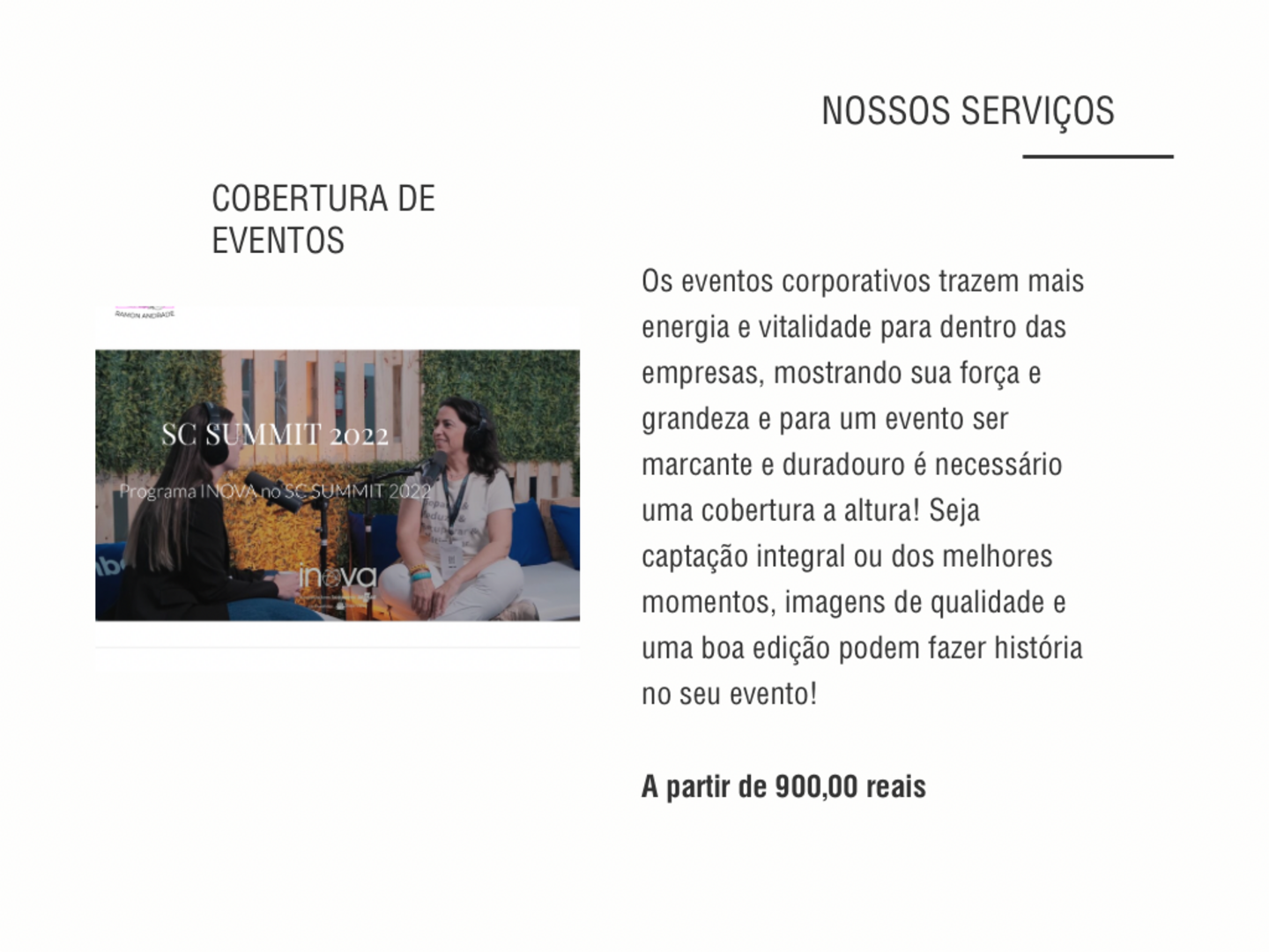 Foto do Sobre de Filmmaker e Fotografo Corporativo, Ramon Andrade, Florianópolis